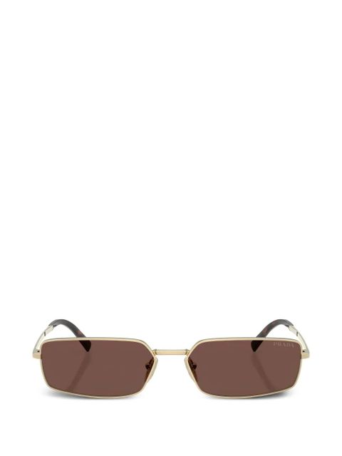 Prada Eyewear rectangular-frame sunglasses - Gold - zdjęcie produktu nr 1