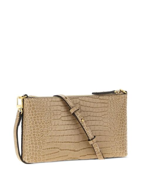 PINKO crocodile-print Love Birds cross body bag - Neutrals - zdjęcie produktu nr 2