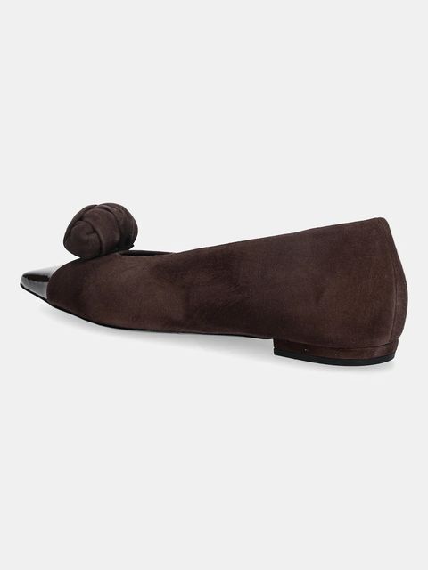 Rotate baleriny zamszowe