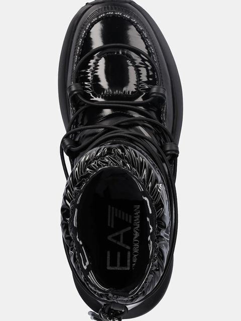 EA7 Emporio Armani śniegowce kolor czarny AF18570.7X000328