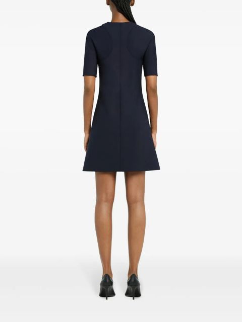 Courrèges A-line mini dress - Blue