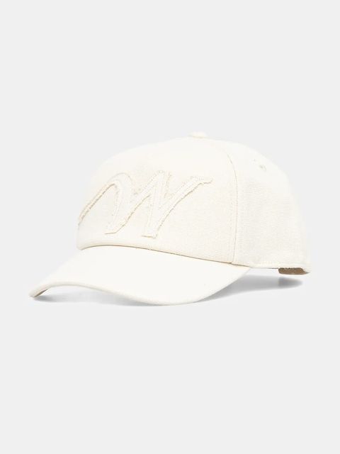 Weekend Max Mara czapka RUGIADA kolor beżowy z aplikacją 2525576054600 - zdjęcie produktu nr 1