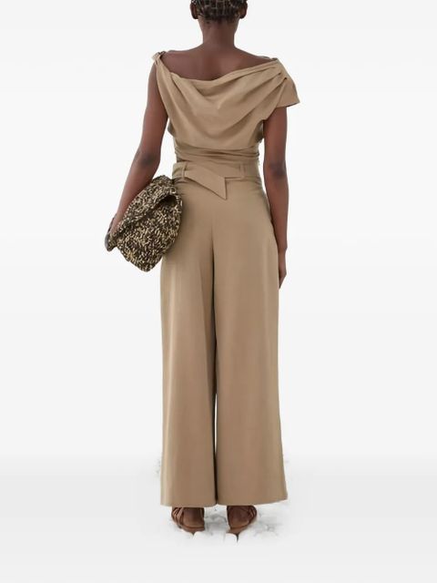 Eleh belted pleated trousers - Neutrals - zdjęcie produktu nr 2