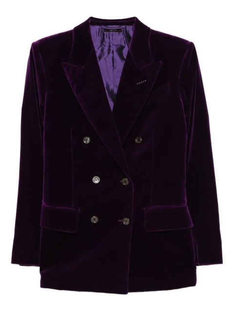 TOM FORD double-breasted blazer - Purple - zdjęcie produktu nr 1