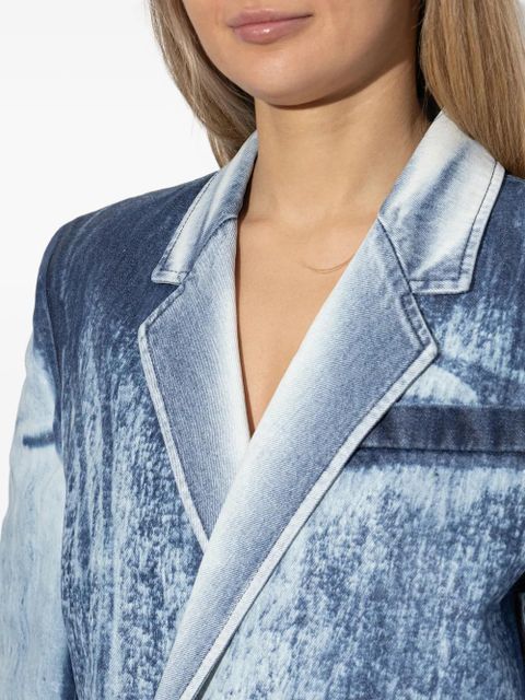 Diesel double-breasted pocket coat - Blue