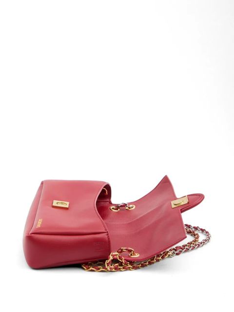 Jacquemus Le Bambino chain leather shoulder bag - Red