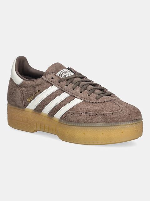 adidas Originals sneakersy zamszowe Handball Spezial Bold damskie kolor brązowy IH9191 - zdjęcie produktu nr 1