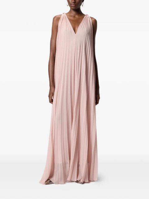 PINKO pleated halterneck maxi dress - zdjęcie produktu nr 2