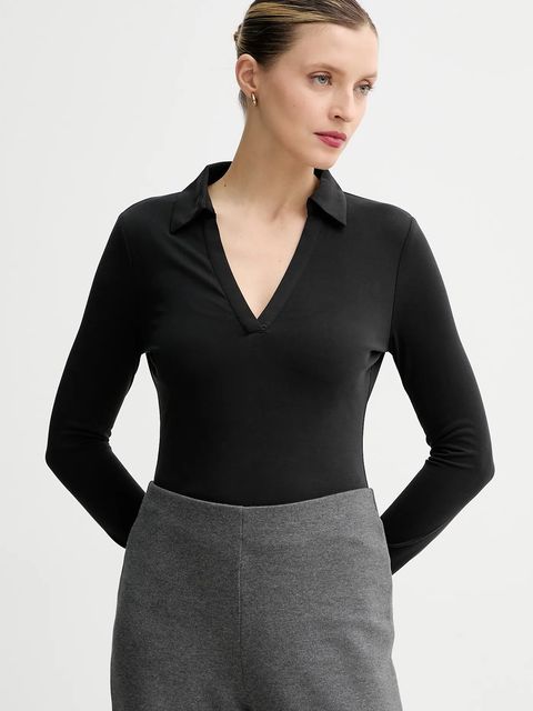 Guess longsleeve CALLIDA kolor czarny W5BP31 KCSZ2