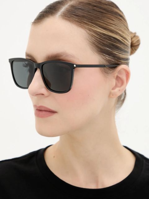 Saint Laurent okulary przeciwsłoneczne kolor czarny SL 851