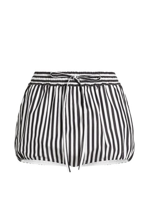 Dolce & Gabbana striped drawstring-fastening shorts - White - zdjęcie produktu nr 1