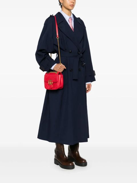 Gucci mini GG Marmont shoulder bag - Red - zdjęcie produktu nr 2