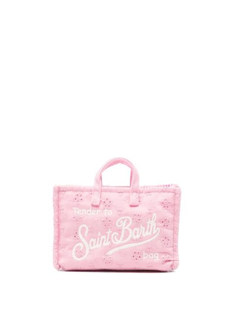 MC2 Saint Barth logo-embroidered phone bag - Pink - zdjęcie produktu nr 1