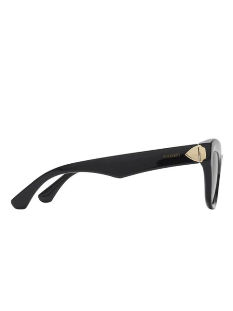 Burberry Eyewear Shield Hinge sunglasses - Black - zdjęcie produktu nr 2