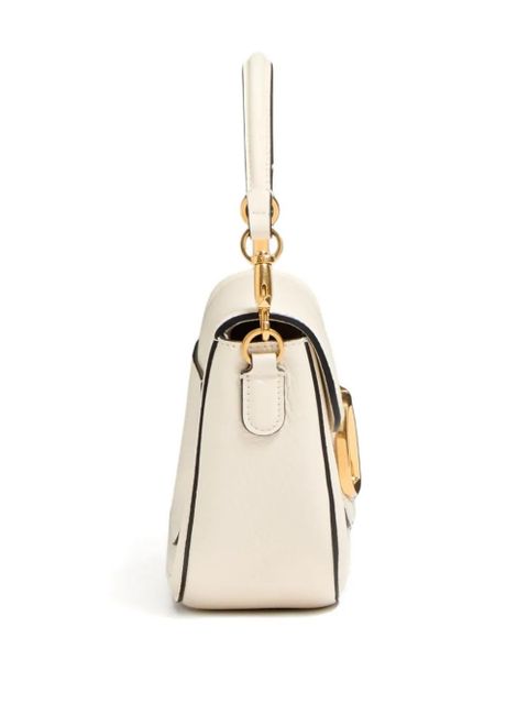 Valentino Garavani Alltime leather shoulder bag - Neutrals