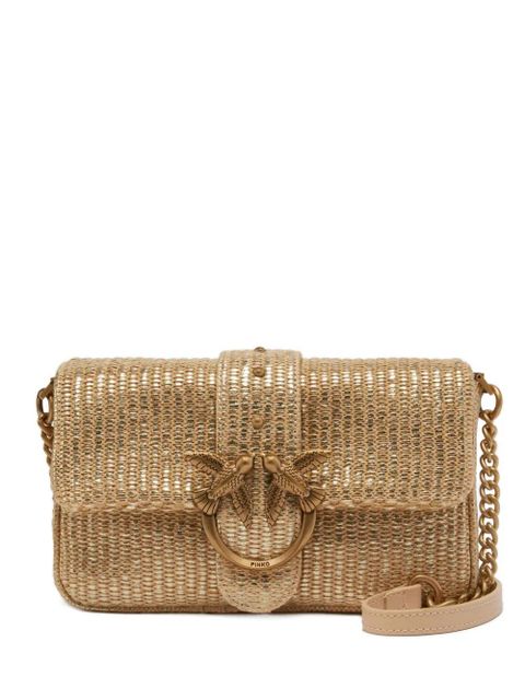 PINKO Love One crossbody bag - Gold - zdjęcie produktu nr 1