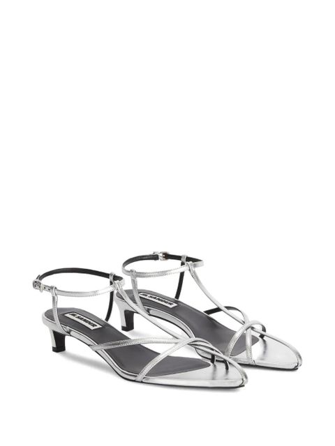 Jil Sander High sandals - Grey - zdjęcie produktu nr 2