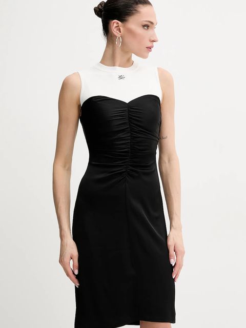 Karl Lagerfeld sukienka kolor czarny mini dopasowana A2W13003 - zdjęcie produktu nr 1