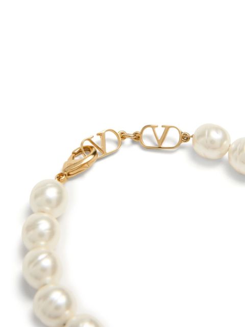 Valentino Garavani Coeur Royal bracelet - Neutrals