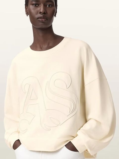 AllSaints bluza bawełniana LILA