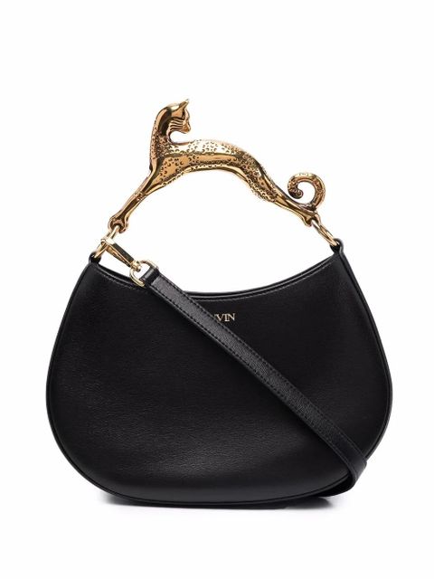 Lanvin embellished-handle tote bag - Black - zdjęcie produktu nr 1