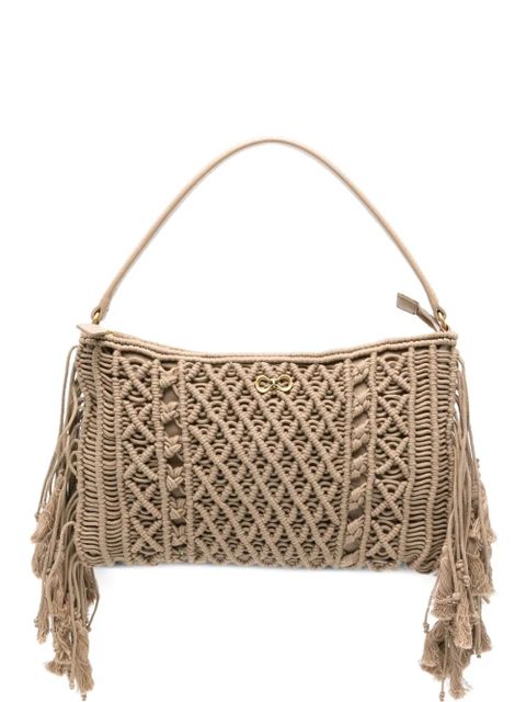 TWINSET tassel-detail shoulder bag - Neutrals - zdjęcie produktu nr 1