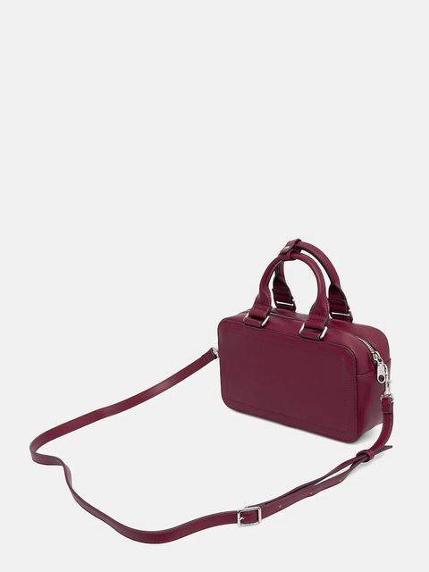 Calvin Klein torebka kolor bordowy LV04F3411G