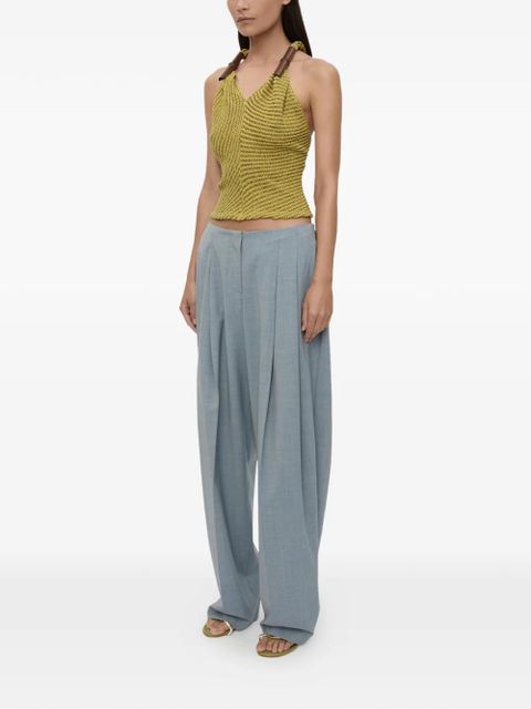 Christopher Esber Plinth tailored trousers - Blue