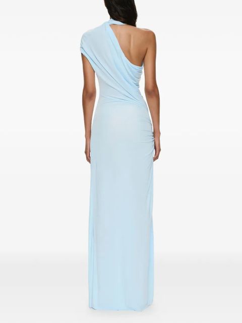 Christopher Esber Helix crystal-embellished gown - Blue