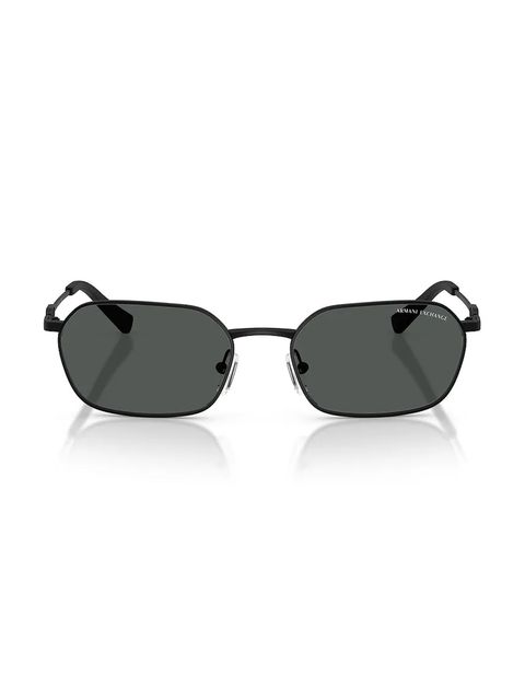 Armani Exchange okulary przeciwsłoneczne kolor czarny 0AX2056S