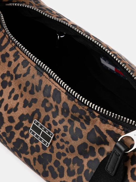 Tommy Jeans torebka kolor brązowy AW0AW18241