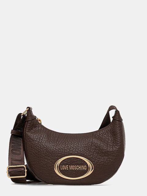 Love Moschino torebka kolor brązowy JC4340PP0NK1431A - zdjęcie produktu nr 1