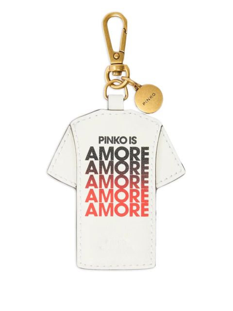 PINKO T-shirt charm keyring - White - zdjęcie produktu nr 2