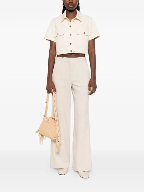 Maje patch-pocket shirt - Neutrals - zdjęcie produktu nr 2