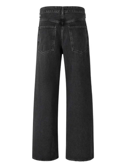 AGOLDE buttoned straight-leg jeans - Black - zdjęcie produktu nr 2