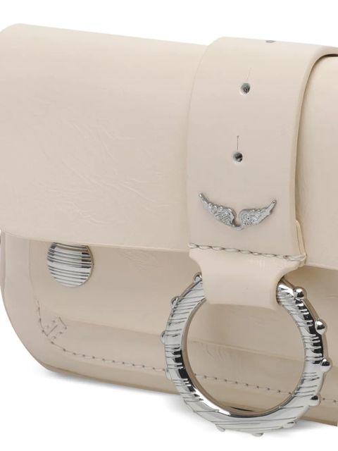 Zadig&Voltaire Kate leather shoulder bag - White