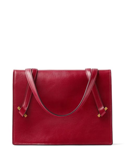 Versace Severine leather shoulder bag - Red