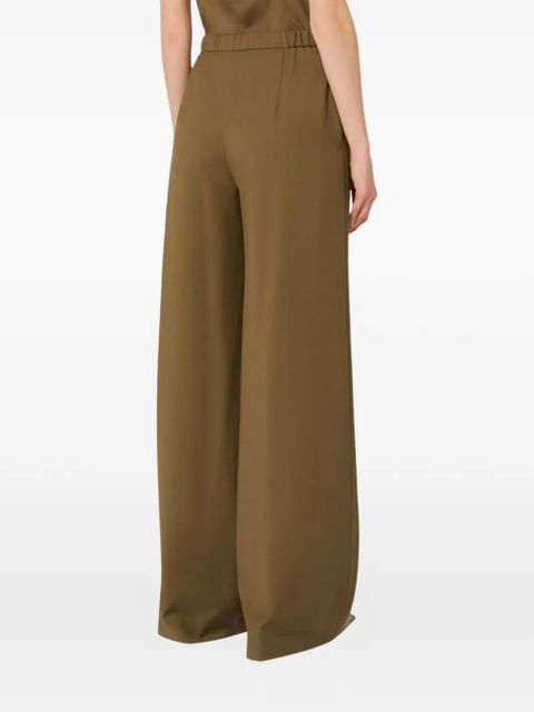 Max Mara drawstring palazzo pants - Brown