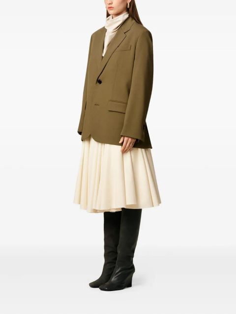 AMI Paris single-breasted blazer - Green