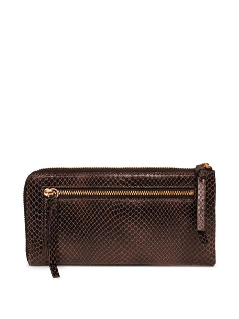 DRIES VAN NOTEN large leather wallet - Brown
