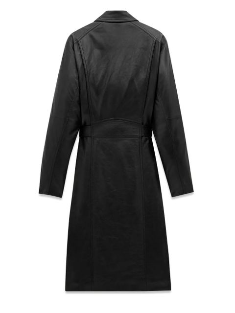 Saint Laurent leather coat - Black - zdjęcie produktu nr 2