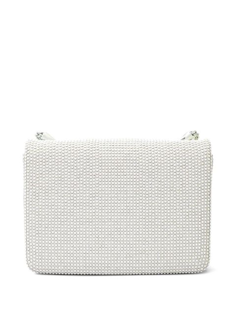 Valentino Garavani studded-embellishment shoulder bag - White