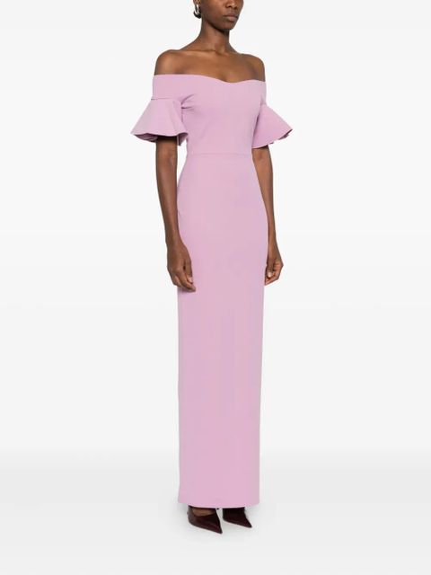 Solace London Cielo maxi dress - Pink