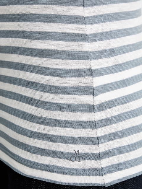 Marc O'Polo longsleeve bawełniany kolor niebieski M10219652597