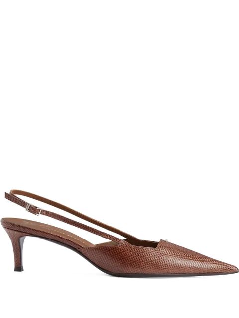 Giuseppe Zanotti 50mm Florieene pumps - Brown - zdjęcie produktu nr 1