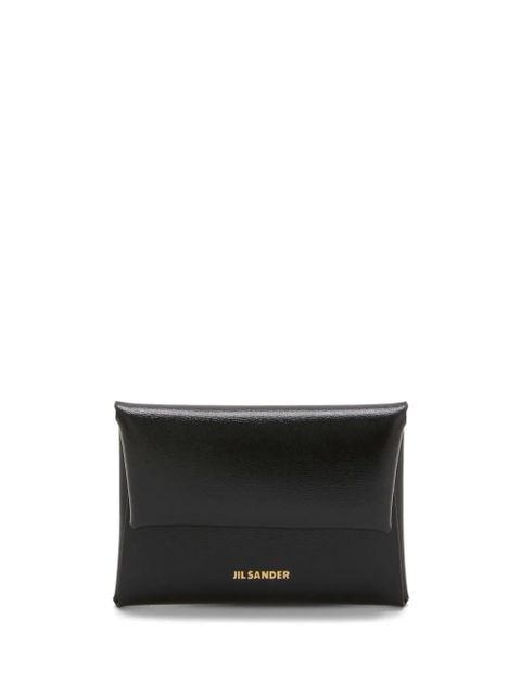 Jil Sander saffiano-texture wallet - Black - zdjęcie produktu nr 1