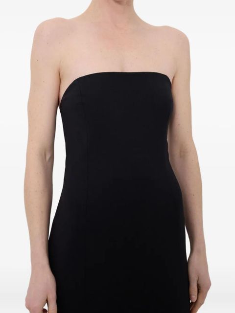 LouLou de Saison SHILO bustier midi dress - Black