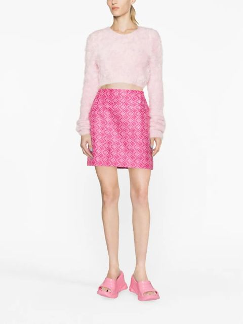 AMBUSH knitted cropped sweater - Pink - zdjęcie produktu nr 2