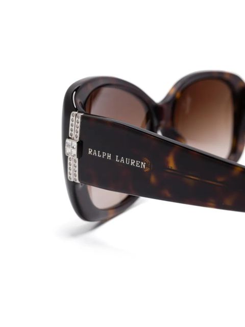 Lauren Ralph Lauren oval-frame sunglasses - Brown - zdjęcie produktu nr 2