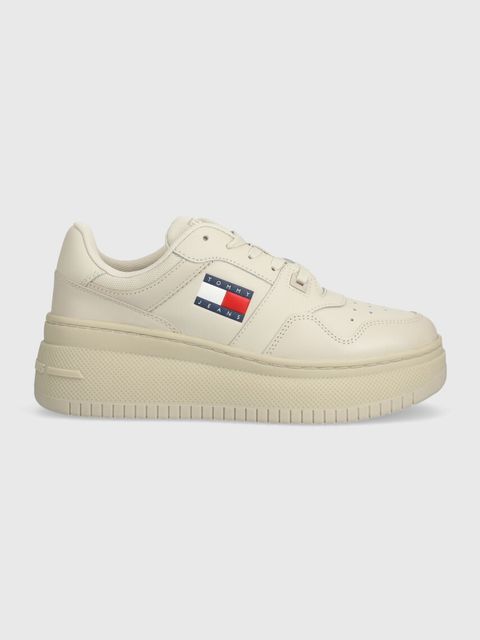 Tommy Jeans sneakersy TJW RETRO BASKET FLATFORM ESS - zdjęcie produktu nr 1